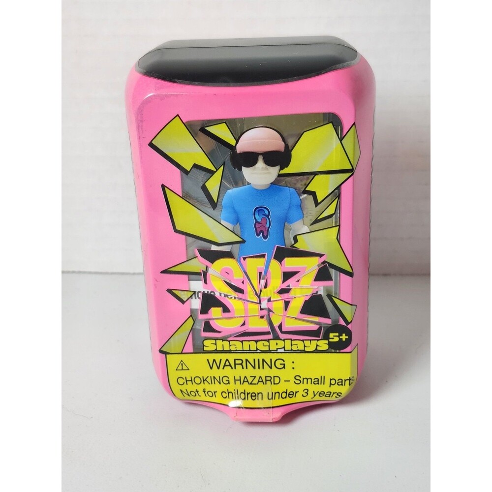 Screen Breakz ShanePlays Mystery Toy Pink Canister YouTuber Collectible